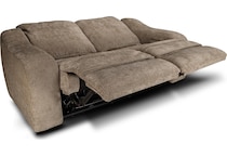 elena sable power reclining loveseat   