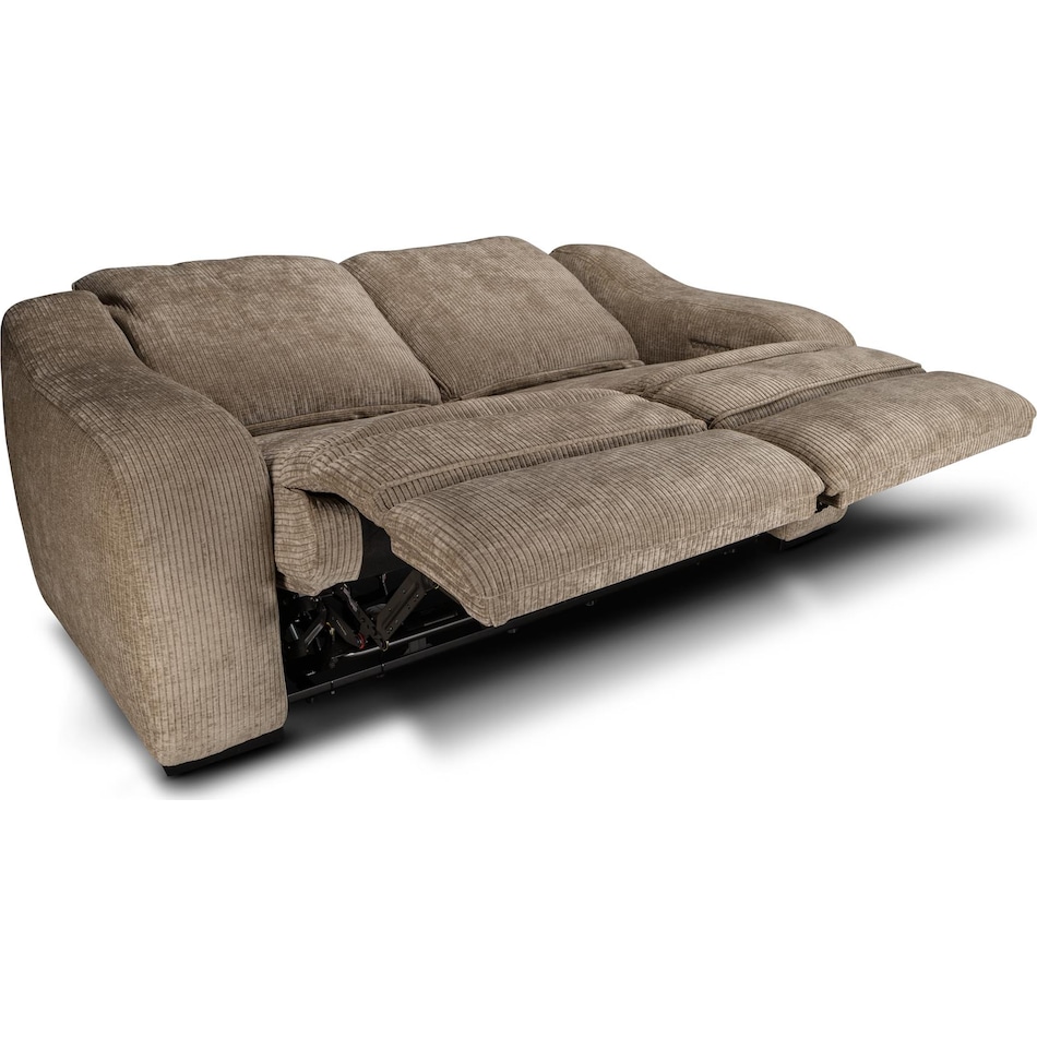 elena sable power reclining loveseat   