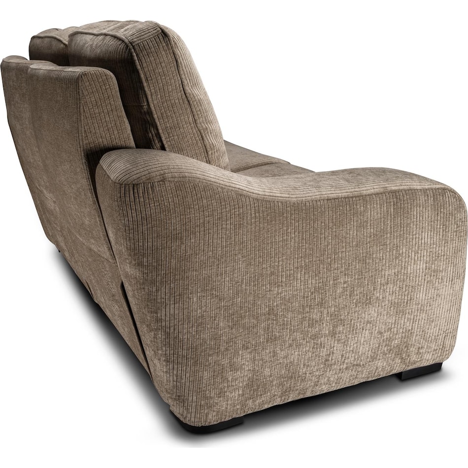 elena sable power reclining loveseat   