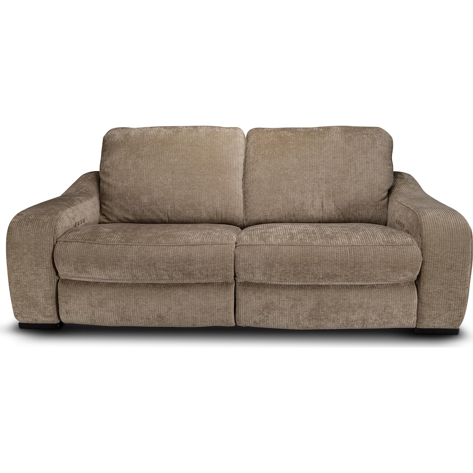 elena sable power reclining sofa   