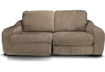 elena sable power reclining sofa   
