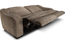 elena sable power reclining sofa   