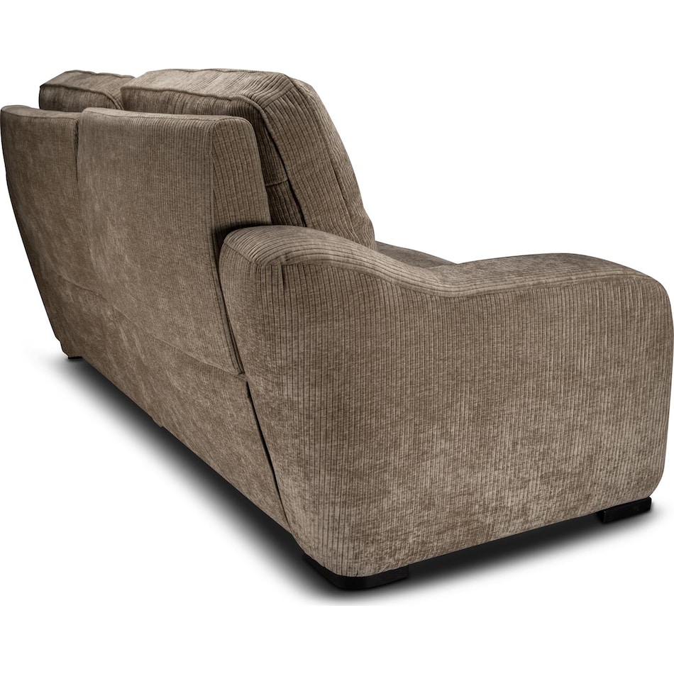 elena sable power reclining sofa   