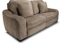 elena sable power reclining sofa   