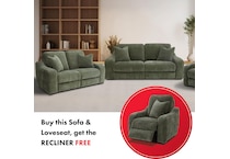 elena yates olive power reclining sofa   
