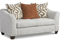 elio dove loveseat   