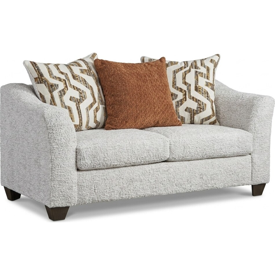 elio dove loveseat   