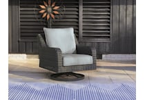 elite park grey swivel chair   