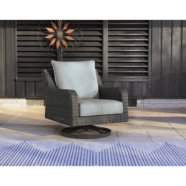 ELITE PARK OUTDOOR SWIVEL LOUNGE