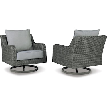 ELITE PARK OUTDOOR SWIVEL LOUNGE