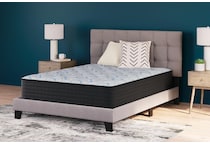elite springs firm grey mattress king   