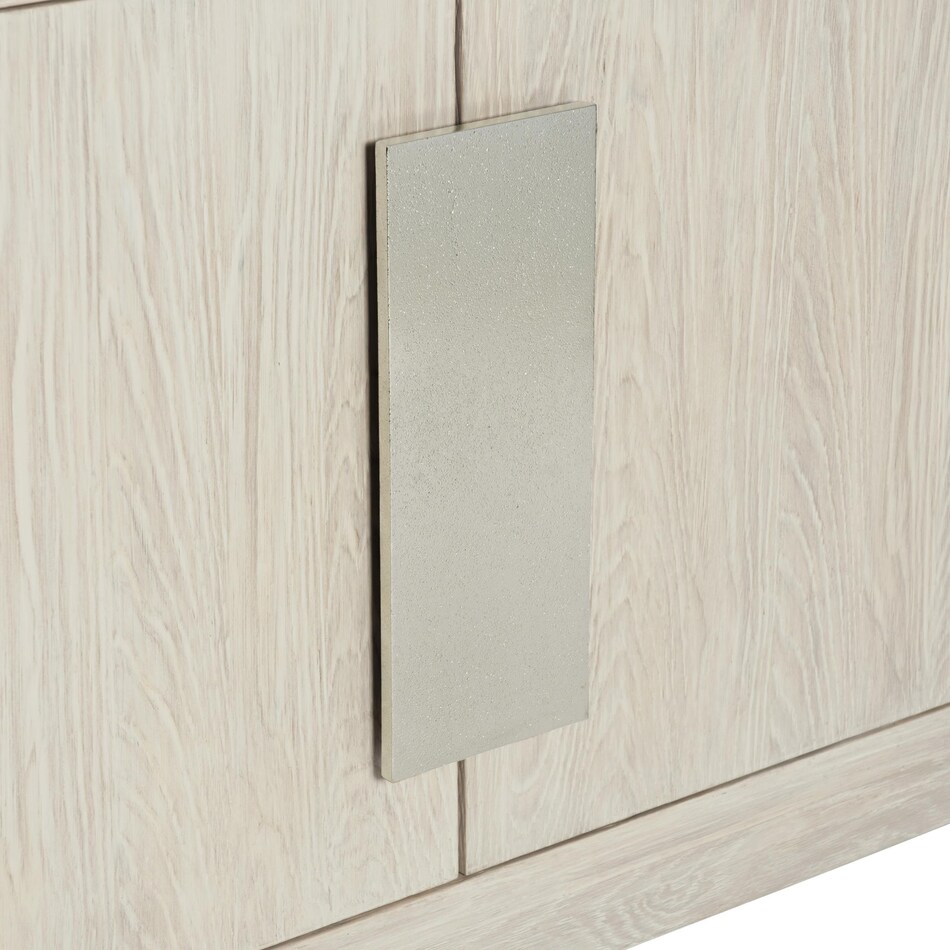 ellis jicama   shiny nickel accent bookcase   