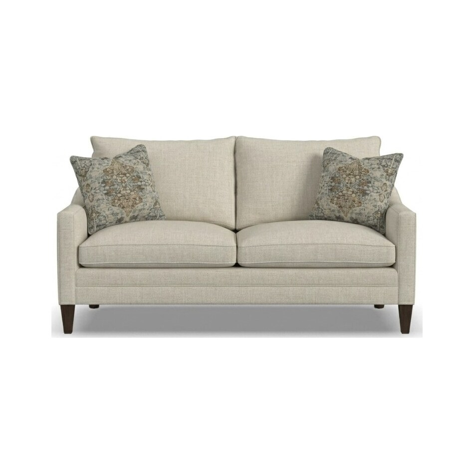 ellis linen loveseat   