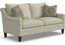 ellis linen loveseat   