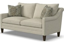 ellis linen loveseat   