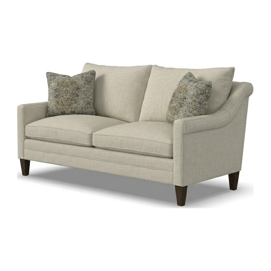 ellis linen loveseat   