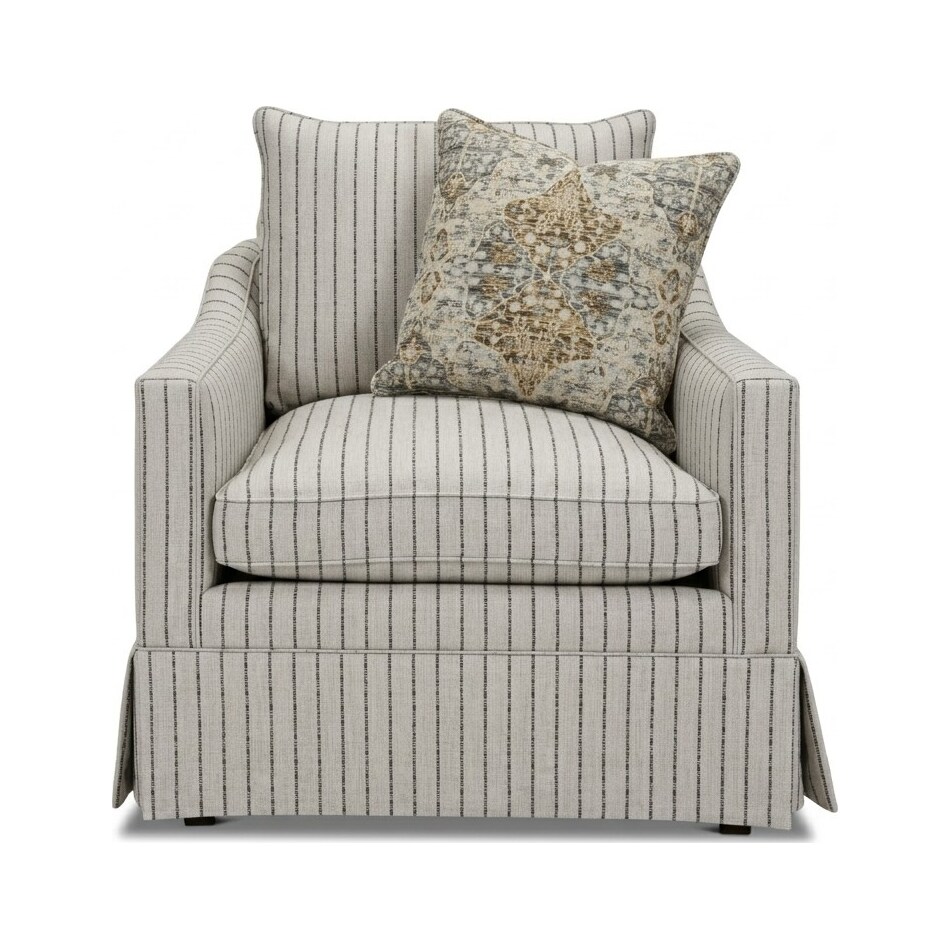 ellis stripe chair   