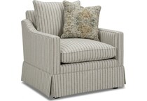 ellis stripe chair   