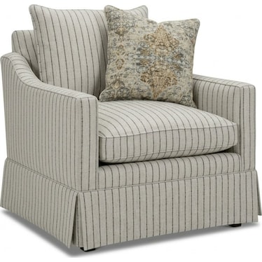 ELLIS SKIRTED CHAIR BY FLEXSTEEL