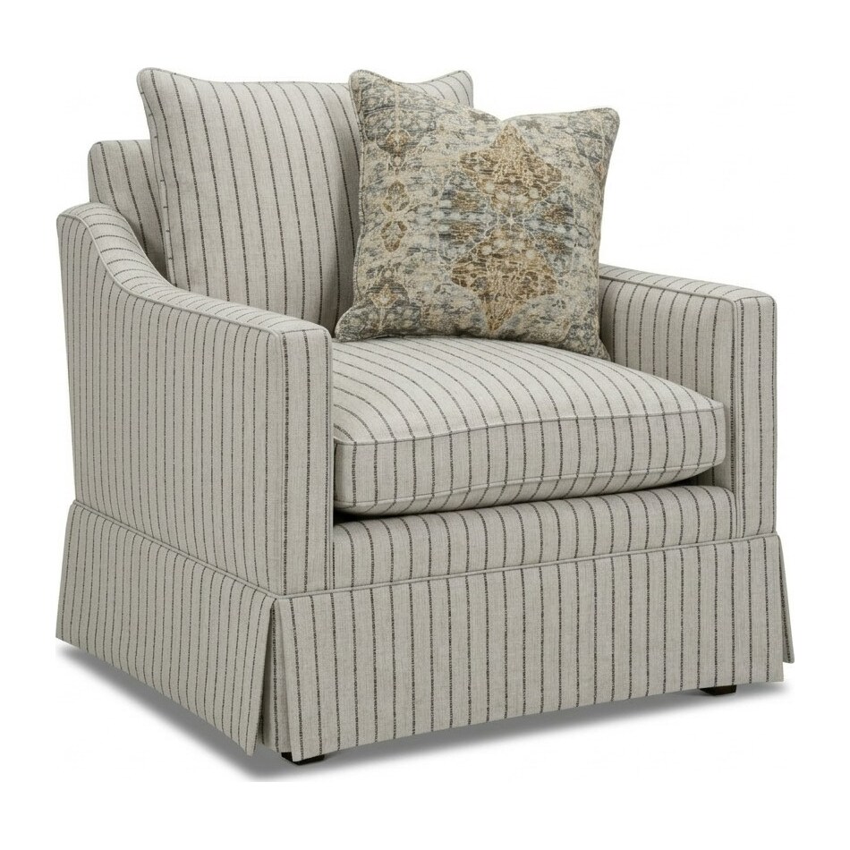 ellis stripe chair   