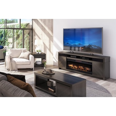 EMALIE 75" FIREPLACE