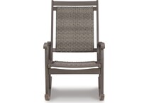 emani grey swivel chair   