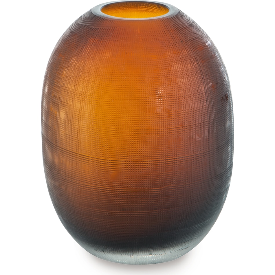 embersen amber vase   