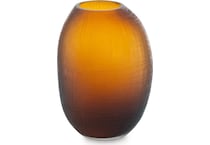 embersen amber vase   