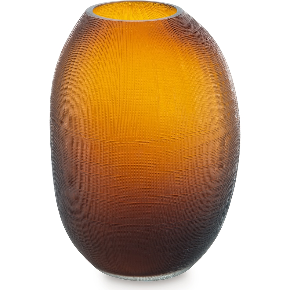 embersen amber vase   