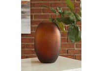embersen amber vase   