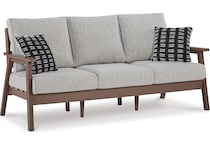 emmeline brown sofa   