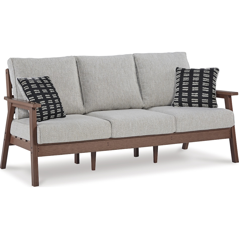 emmeline brown sofa   