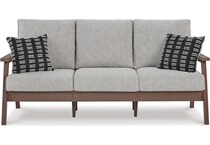 emmeline brown sofa   