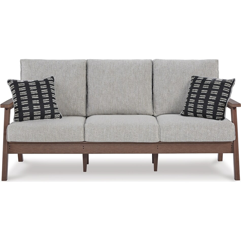 emmeline brown sofa   