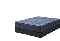 endearing nights plush hybrid mattress king   