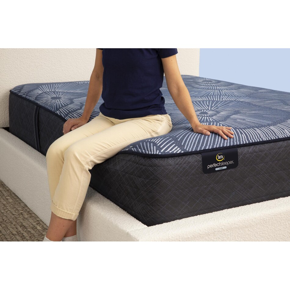 endearing nights plush hybrid mattress king   