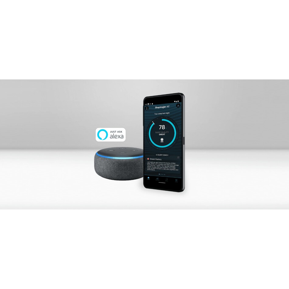 ergo smart adjustable base king   