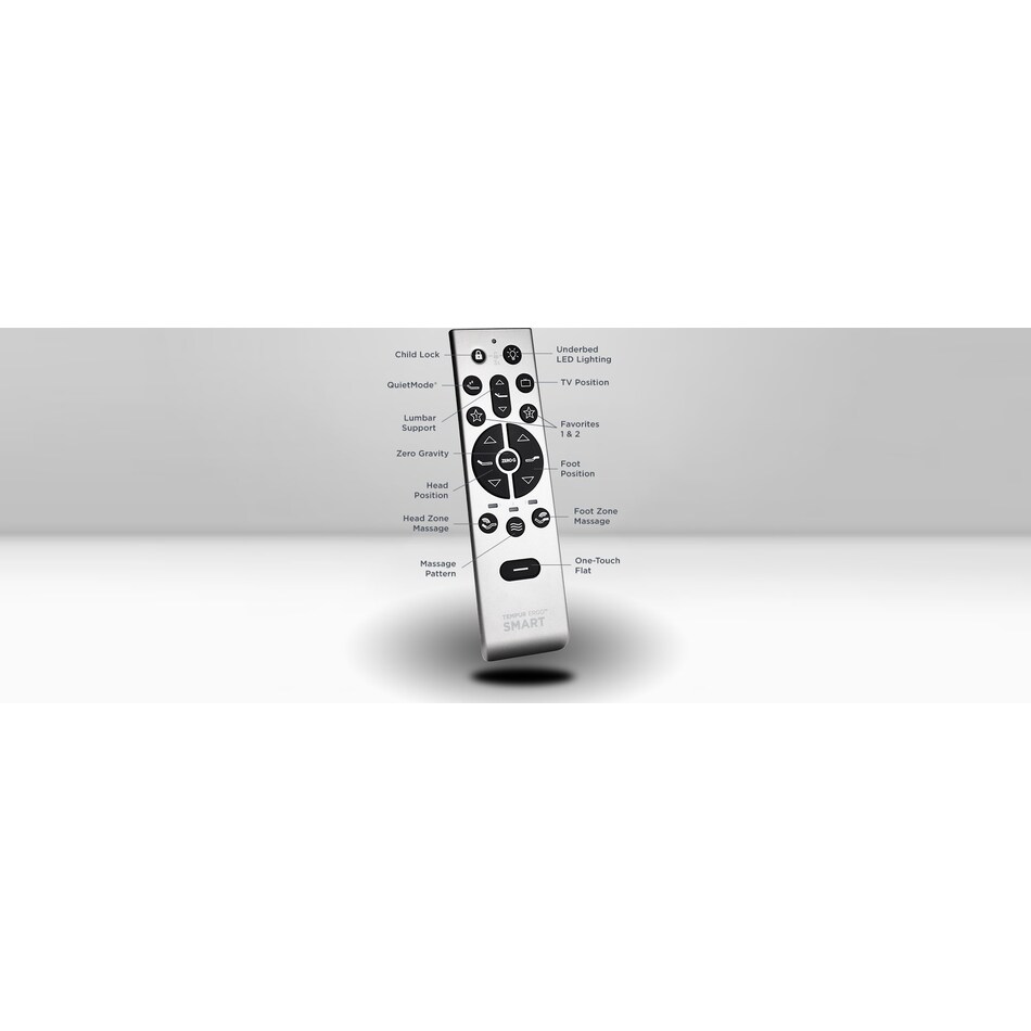 ergo smart adjustable base king   