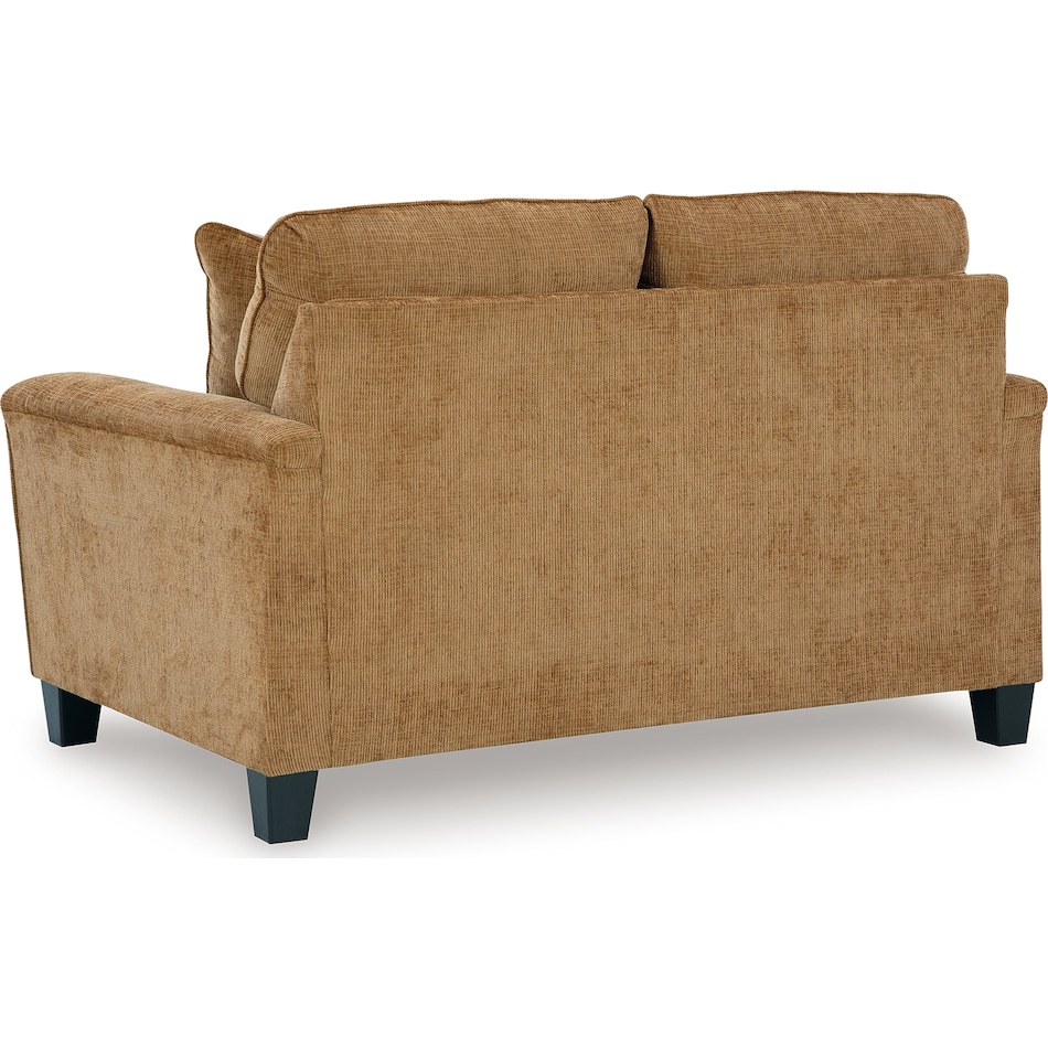 erinslane honey loveseat   