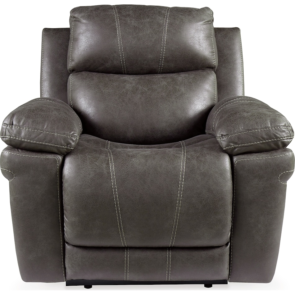 erlangen midnight power recliner   