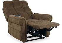 ernestine truffle wall recliner   