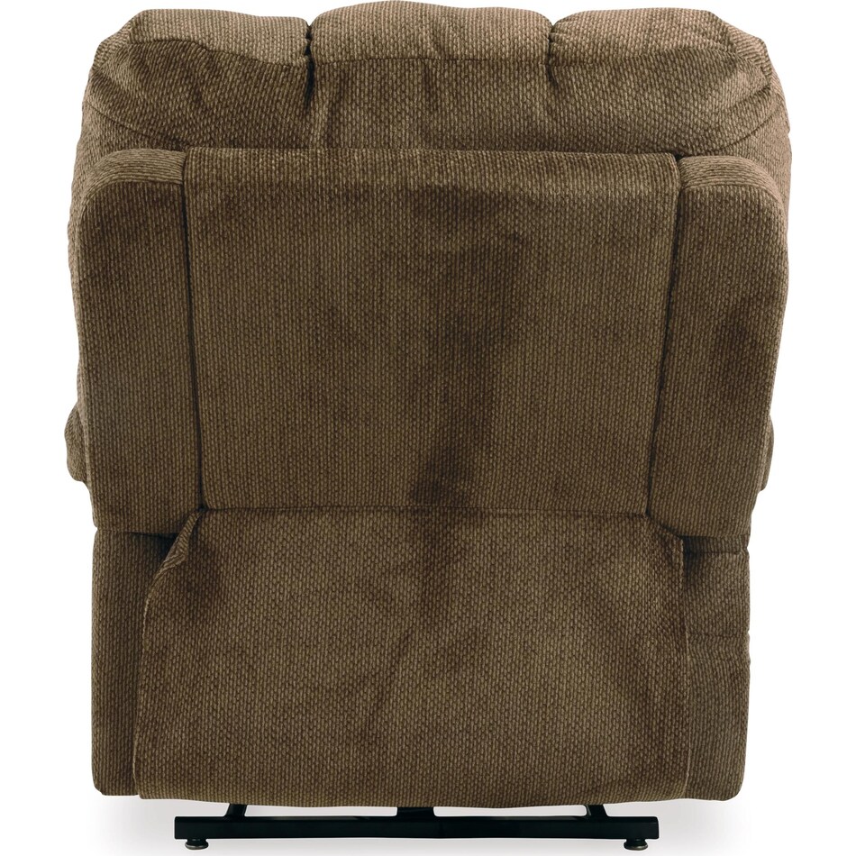 ernestine truffle wall recliner   