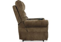 ernestine truffle wall recliner   