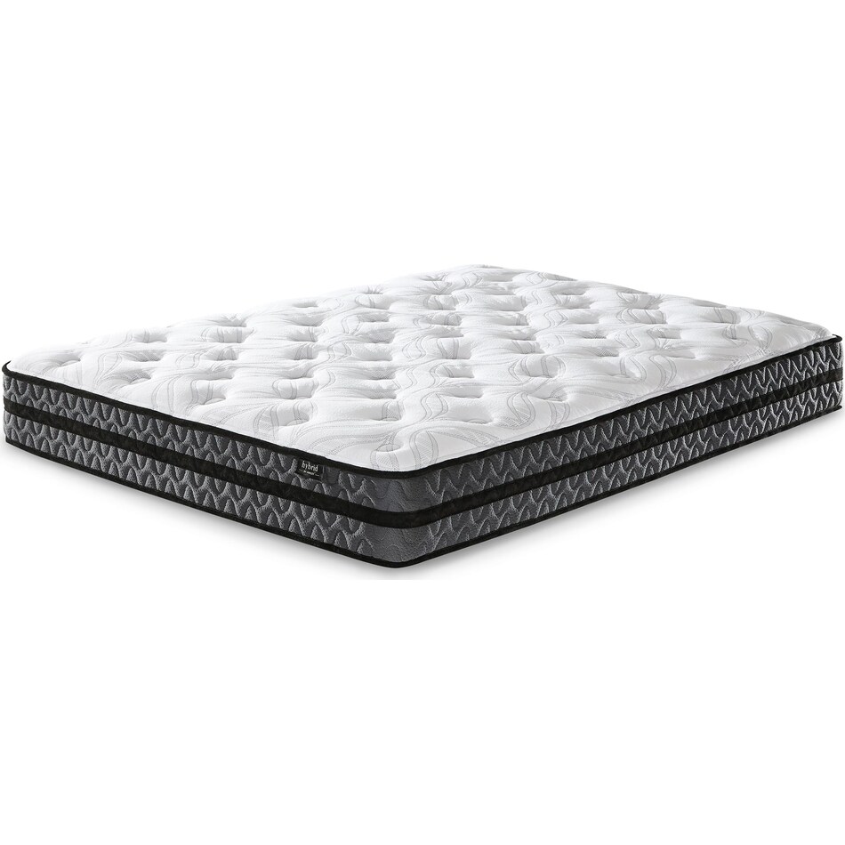 essentials inch hybrid white mattress twin   