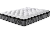 essentials inch hybrid white mattress king   