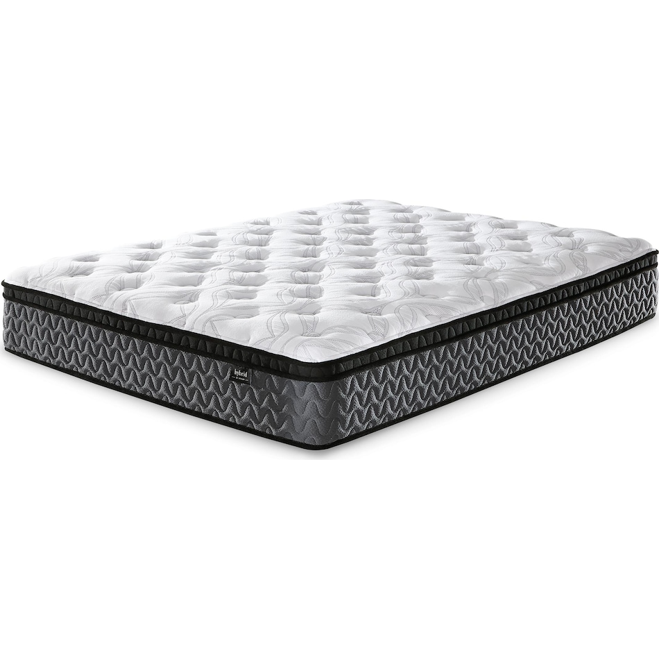 essentials inch hybrid white mattress queen   