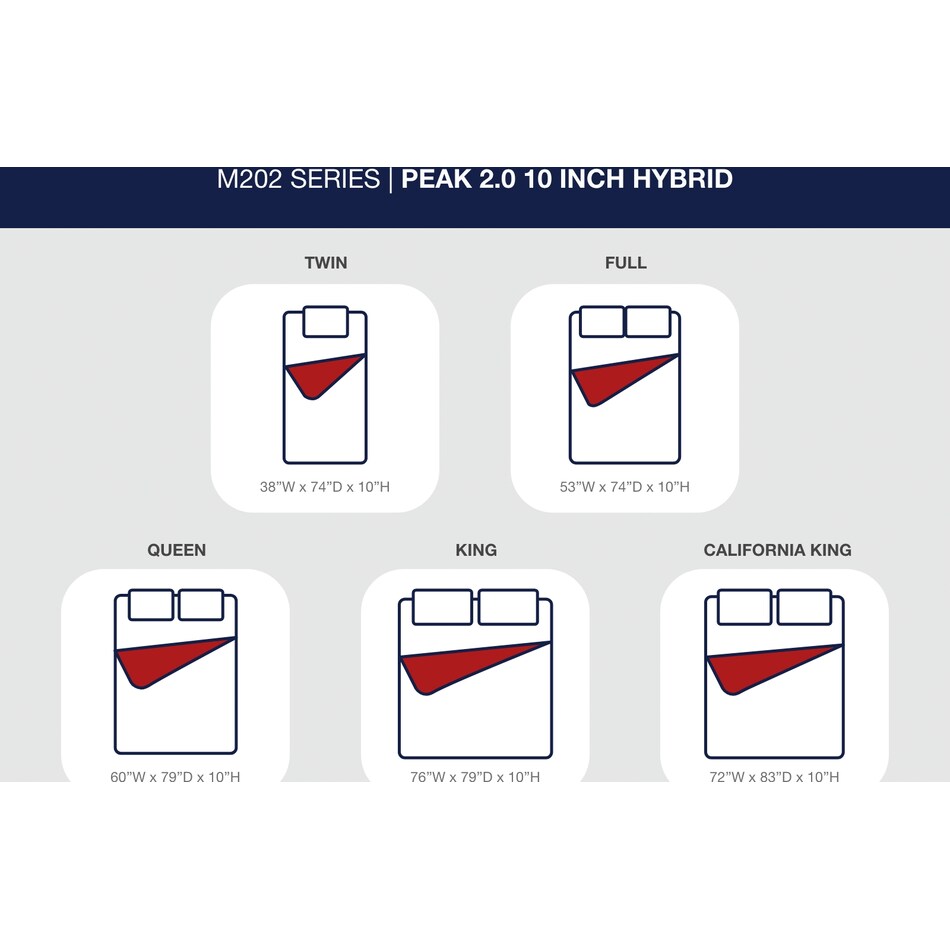 essentials  inch hybrid blue mattress cal king   