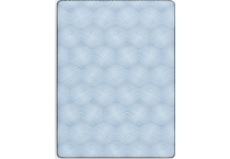 essentials  inch hybrid blue mattress full   