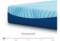 essentials  inch memory foam blue mattress full   