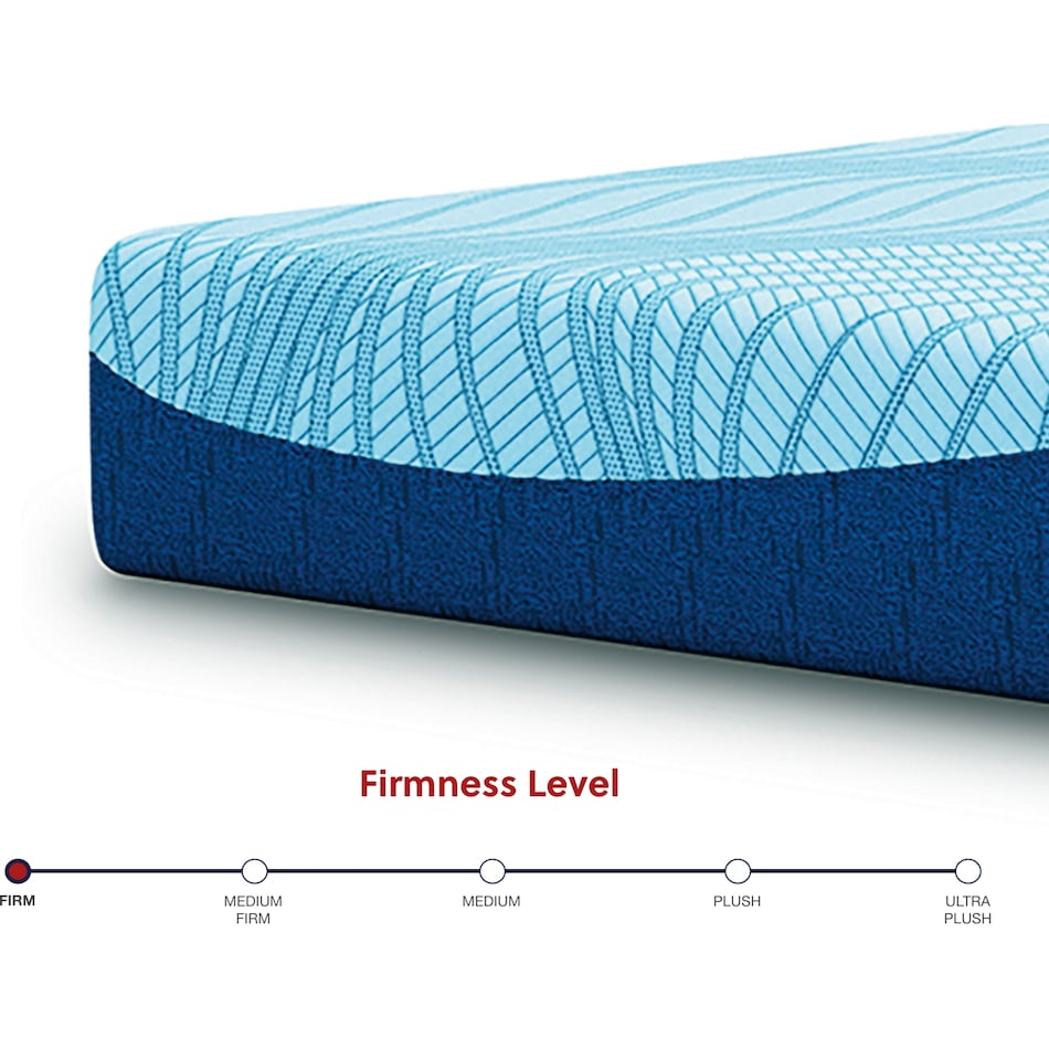 essentials  inch memory foam blue mattress full   